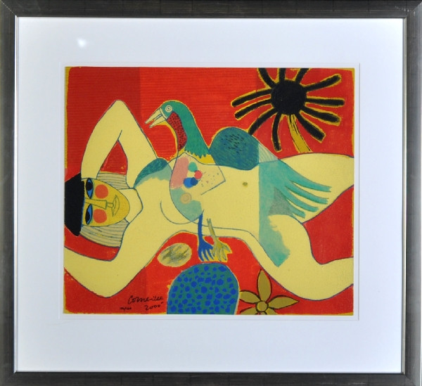 Corneille + Vrouw en vogel